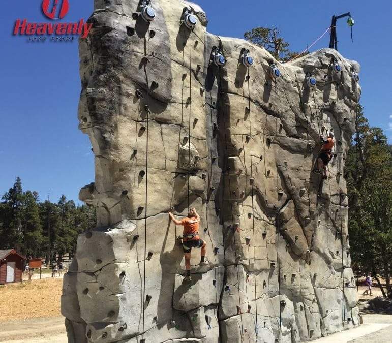 Heavenly shares stats for their successful rock climbing wall