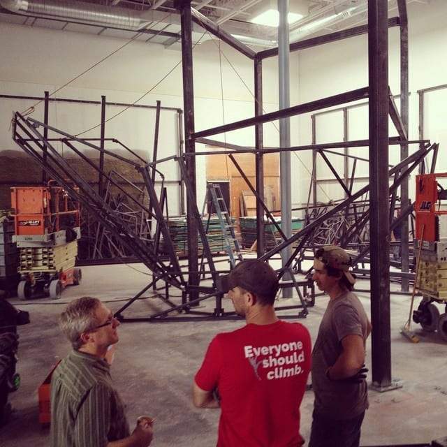Rock Climbing Gym Expansion: Portland Rock Gym Construction Underway